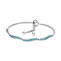 Bracelet Pandora Woman in Silver Cubic Zirconia